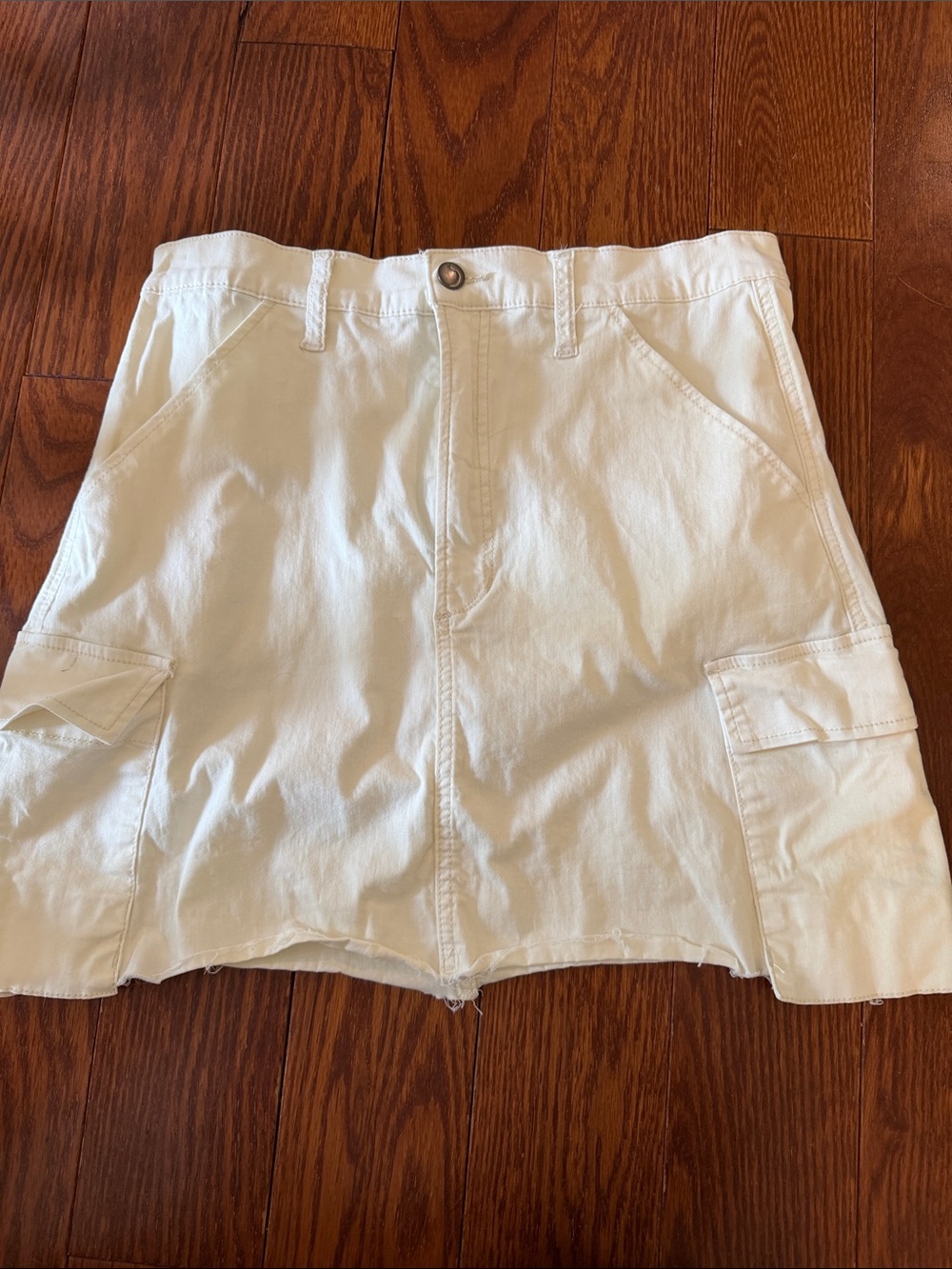 Joe's Jeans Ivory Cargo Skirt